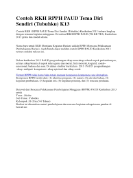 We did not find results for: Contoh Rkh Rpph Paud Tema Diri Sendiri
