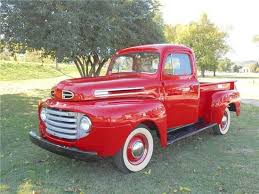 Image result for Ford Red 1950 Fleet