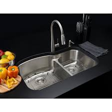 stainless steel double bowl kitchen sink