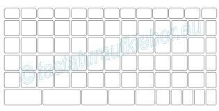40 bilder zum muster malen. Tastaturaufkleber Blanko Transparent Fur Die Beschriftung Der Tastatur Nach Eigenen Bedurfnissen