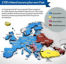 Carte des pays du monde, la bulgarie et bien d'autres cartes ! Carte L Union Europeenne S Etend Encore Plus Vers L Est