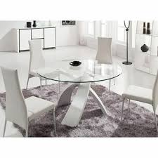 Table En Verre Ronde Castle Blanc Table Ronde Design Et Moderne La Table Castle Peut Salle A Manger Table Ronde Table En Verre Design Table Salle A Manger