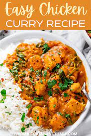 A Quick And Simple Mild Chicken Curry Recipe With Bags Of Flavour Ready In 30 Minutes It Makes A G Chicken Curry Recipe Easy Curry Recipes Easy Chicken Curry
