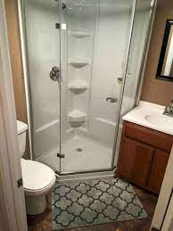 You can use plush fabric or leather to add impact and interest to the design. 75 Simple Tiny Space Bathroom Ideas On A Budget Homeastern Com Small Bathroom House Bathroom Designs Tiny House Bathroom