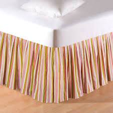 Chenille bed skirts and shams crib size bed skirts country decor all shower curtains drop ship and wholesale purchases how to measure for curtains and bedskirts photo gallery see color palettes and order swatches. C F Home Celine Stripes Twin Bed Skirt Drop Length 18 Inches Target