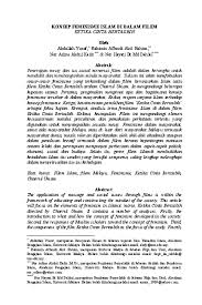 ~ ~ ~ ○m☆a☆k☆s☆u☆d ○n☆a☆m☆a ○i☆s☆l☆a☆m ~ ~ bersyukur ibu bapa berikan nama yang indah kepada kita. Pdf Konsep Feminisme Islam Di Dalam Filem Ketika Cinta Bertasbih Oleh Artsy Z Feltflower Academia Edu