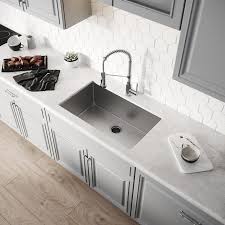 With a large selection of brands and daily deals, selecting the right buy the best kitchen sink for your kitchen online or in store from the good guys. Kraus Handmade Undermount 30 In X 18 In Stainless Steel Single Bowl Kitchen Sink In The Kitchen Sinks Department At Lowes Com