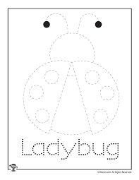 Ladybug Spring Letter Tracing Printable Woo Jr Kids Activities Tracing Worksheets Preschool Letter L Crafts Letter Worksheets For Preschool