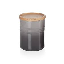 Check spelling or type a new query. Le Creuset New Medium Storage Jar With Wooden Lid Flint 91044401444 Ecookshop