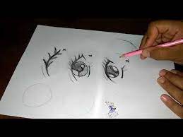 tuto2 comment dessiner des yeux manga 1 youtube portrait cards