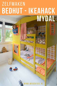 ikea hack mydal bed werkbeschrijving how to make it kinderstapelbed kind slaapkamers kinderkamer