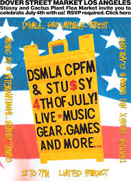 Find news and the latest colorways of the cactus plant flea cactus plant flea market is expanding on their collaborations with nike. Dover Street Market Stussy And Cactus Plant Flea Market Invite You To Celebrate July 4th With Dsmla Rsvp Required Milled
