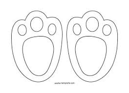 See also image result for bunny pdf easter bunny template bunny from printables topic. Image Result For Bunny Face Template Easter Bunny Footprints Easter Templates Easter Bunny Crafts