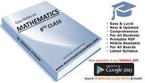 Our class 8 math textbook solutions give students an advantage with practical questions. Mathematics Notes For Class 8 For Punjab Schools Colleges