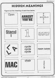 Open Up You Re Under Arrest Double Cross I Understand Hole In One Holy Cow All Around Whole Brain Teaching Word Brain Teasers Word Puzzles Brain Teasers