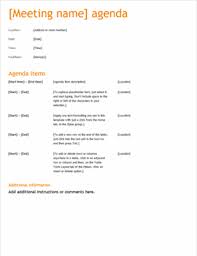 Materials for patients and health professionals on health topics related to overweight and obesity, heart, lung, blood, and sleep disorders. Classic Meeting Agenda