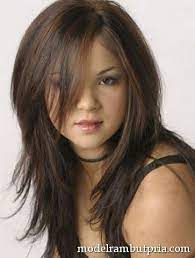 Model rambut yang tepat untuk wajah bulat tidak terbatas pada potongan shaggy atau layer. Model Rambut Layer Panjang Untuk Wajah Bulat Jpg 363 480 Potongan Rambut Gaya Rambut Perawatan Rambut