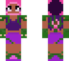 Rosa currently doesn't have any other skins that her default one. Rosa Brawl Stars Minecraft Skin