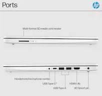 HP 14" Laptop Intel Celeron 4GB Memory 64GB eMMC Snowflake ...
