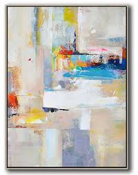 Maybe you would like to learn more about one of these? Large Abstract Art Vertical Palette Knife Contemporary Art Acrylic Painting On Canvas Beige White Blue Red