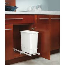Replacement Plastic 5 Gallon Pull Out Trash Can In 2020 Rev A Shelf Kitchen Trash Cans A Shelf