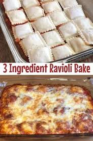 Easy Ravioli Bake Recipe Easy Casserole Recipes Cheap Dinner Recipes Ingredients Recipes