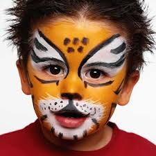 Diy Schminktipps Ideen Furs Kinderschminken Zum Karneval Kinder Schminken Kinderschminken Tiger Schminken