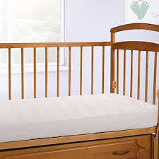 Crib Size Overfilled Pillow Top Crib Mattress Pad Made In The Usa 27 5 X 52 Rayon From Bamboo Mattress Topper For Crib Mattress Pad Crib Mattress Cribs