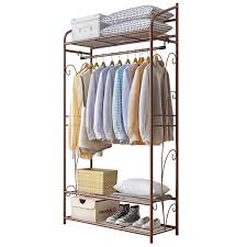 Check spelling or type a new query. White Closet Organizer Slim Clothes Rack Small Space Entryway Garment Rack And Shoe Bench Storage Stand With 4 Hooks Youdenova Clothing Rack With 2 Tier Metal Shelf Garment Racks Home Kitchen