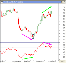 bearish and bullish divergence can foreshadow a change in trend