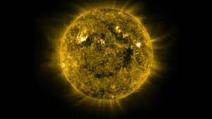 A solar storm is when the earth's star, the sun, releases a flare. Qd6rzltawb1x9m