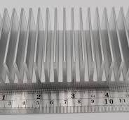5.375" Wide Extruded Aluminum Heatsink
