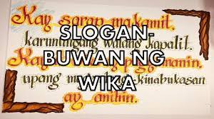 Great tungkol sa globalisasyon footprints slogan ideas inc list of the top sayings, phrases, taglines & names with picture examples. Slogan Buwan Ng Wika Youtube