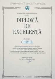 Pot fi înscrişi fără admitere absolvenţii de liceu care au obţinut următoarele distincţii: Facultatea De Chimie Iasi