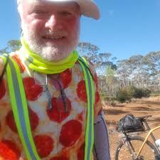 Introduction of 34th Rider Paul Adams in Indian Pacific Wheel Ride