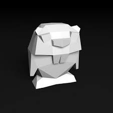 Low Poly Beaver 3d Print Model 3d Models For Printing Low Poly Print