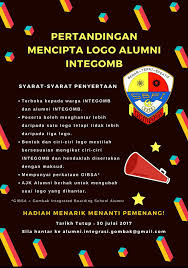 Untuk tujuan ini, perbadanan labuan mengadakan pertandingan mencipta logo dan maskot dengan tema labuan aspiring geopark. Alumni Integomb On Twitter Pertandingan Mencipta Logo Alumni Penyertaan Ditutup Pada 30 Julai 2017 Nama Pemenang Diumumkan Semasa Majlis Jamuan Hari Raya Alumni Https T Co 9rjxzp8joe