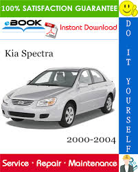 Kia Spectra Service Repair Manual 2000 2004 Download Repair Manuals Repair Kia