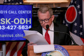 Ohio governor mike dewine announced the state's stay at home order was extended until may 1. Coronavirus In Ohio March 3 March 23 Wosu Radio