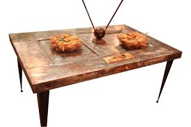Find beautiful and fsc recycled reclaimed wood tables, custom designed and built to order in the usa. Custom Reclaimed Antique Fire Door Coffee Table By Funk N Junk Custommade Com