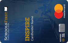 Check spelling or type a new query. Schoolsfirst Fcu Inspire Mastercard Credit Card Bestcards Com