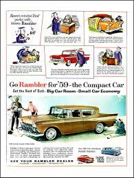 Go Rambler For 1959 Car Ads Vintage Cars Retro Cars