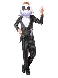 Jack Skellington Kids Costume The Nightmare Before Christmas Jack Skellington Kids Costume 9 10 Years Big W
