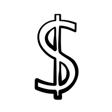 A money and cash symbol illustration which can be used as a template for logos, signs or print to enhance sales graphics in bringing attention to products. Dollar Sign Money Sign Clip Art No Background Free Clipart Cliparting Com