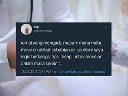 Dan apa tips nak berjaya? Lawak Lelaki Ni Kongsi Resepi Nak Move On Akibat Perangai Ex Pesona Pengantin