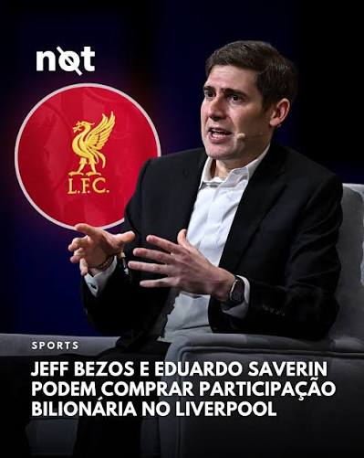 Um cons&oacute;rcio liderado pelo empres&aacute;rio Amit Bhatia est&aacute; pr&oacute;ximo de fechar um acordo para adquirir uma participa&ccedil;&atilde;o minorit&aacute;ria no Liverpool FC, clube ingl&ecirc;s da Premier League. O grupo envolve investidores como Jeff