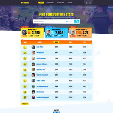 Detailed fortnite stats, leaderboards, fortnite events, creatives, challenges and more! Design A Awesome Fortnite Tracker Website Wettbewerb In Der Kategorie Webseiten Design 99designs