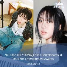 Zico dan Lee Young Ji akan berkolaborasi di 2024 KBS Entertainment Awards.  Acara akan berlangsung pada 21 Desember 2024. #zico #leeyoungji