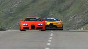 Bugatti Vision Gt Vs Bugatti Veyron 16 4 Super Sport At Highlands In 2021 Bugatti Veyron Bugatti Veyron 16 Bugatti