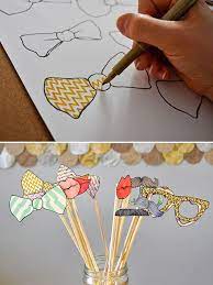 Ventajas Y Desventajas De Las Creaciones Diy Para Tu Boda Diy Photo Booth Props Diy Photo Booth Diy Photo Booth Backdrop
